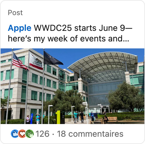 Apple WWDC25 starts June 9